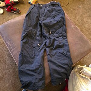 The North Face Cryptic Snow Pants Men’s Large Navy Blue F08 Vintage RECCO Ski L
